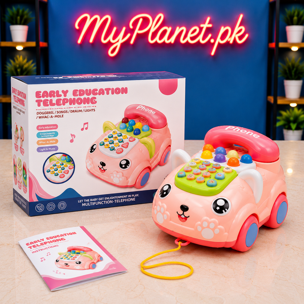 Multifunction Educational Baby Telephone Car