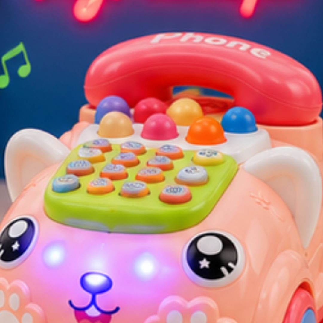Multifunction Educational Baby Telephone Car