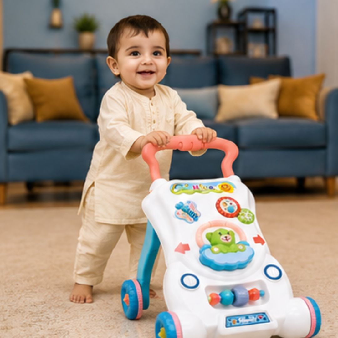 Multifunctional Baby Activity Music Walker