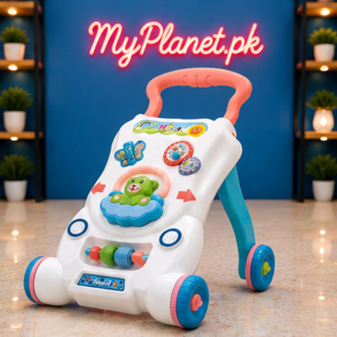 Multifunctional Baby Activity Music Walker
