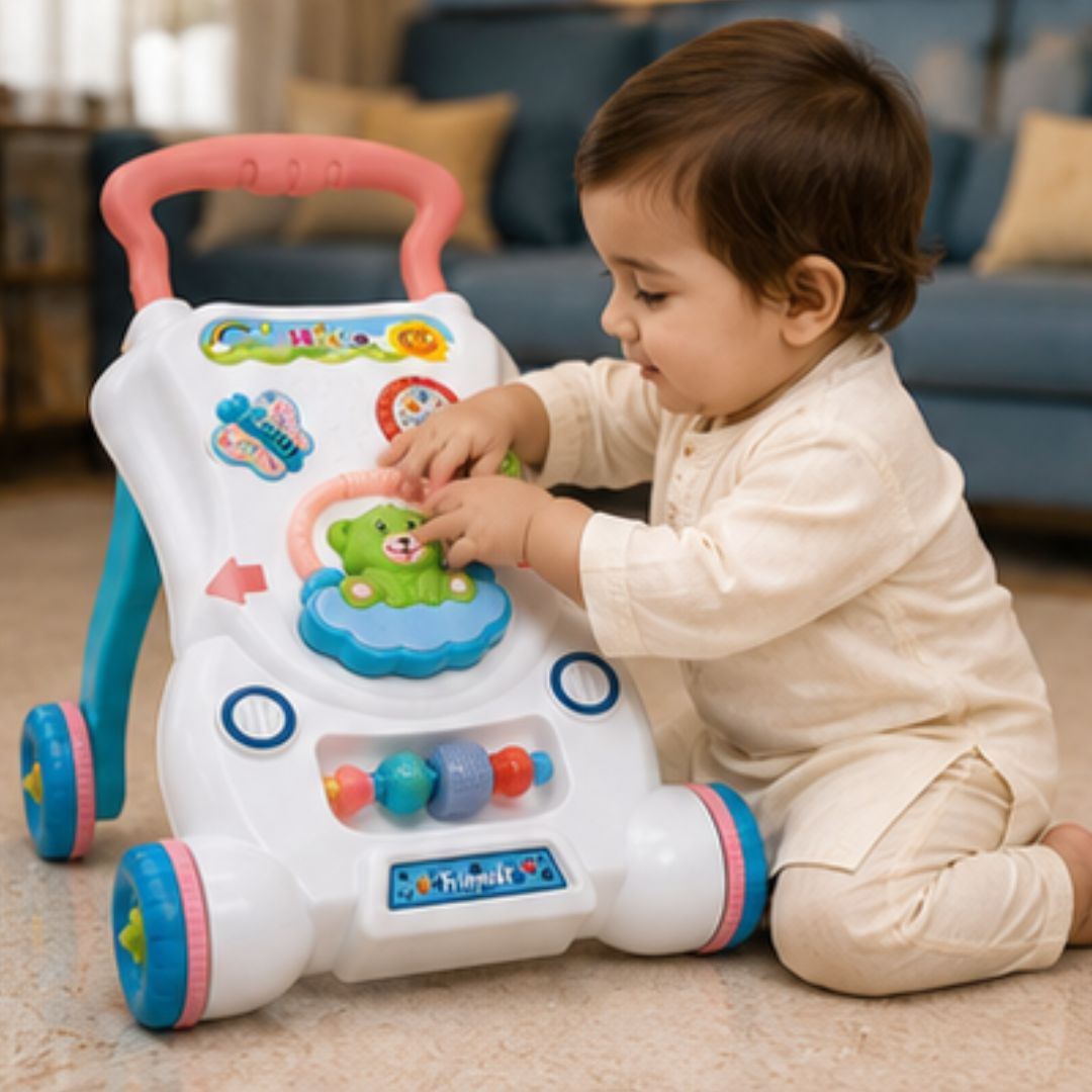 Multifunctional Baby Activity Music Walker