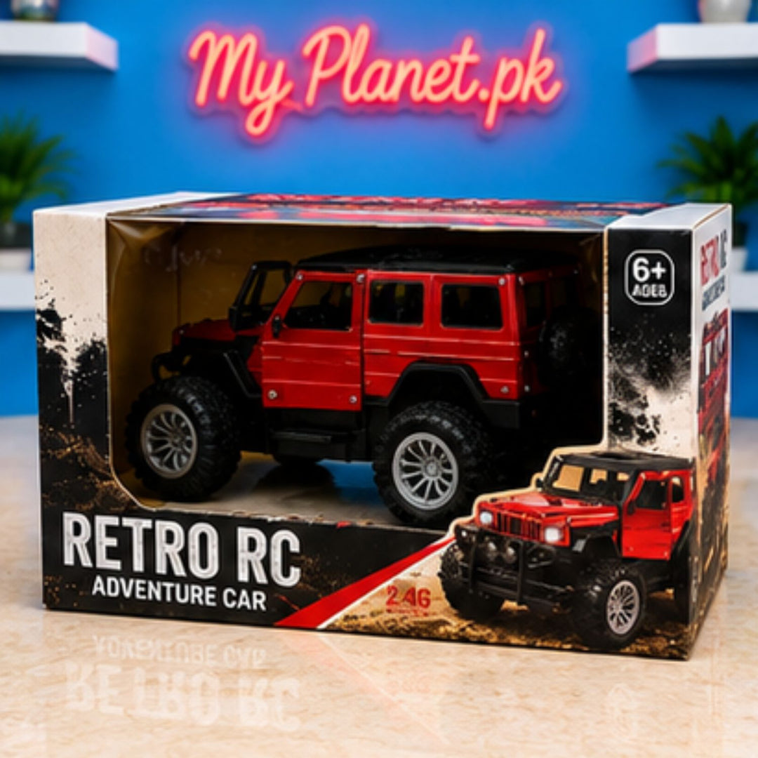 RC 4WD Off-RoadMetal Jeep with Openable Doors &amp; Front Hood