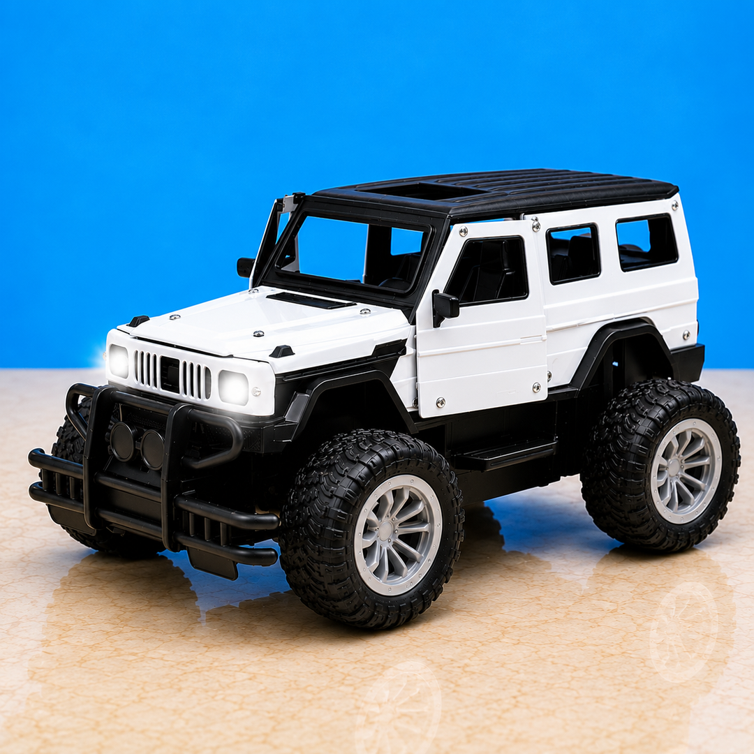 RC 4WD Off-RoadMetal Jeep with Openable Doors &amp; Front Hood