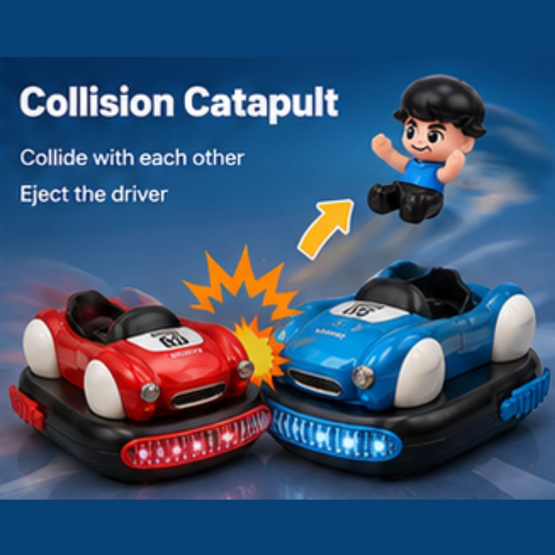 RC Ejection Bumper Car with Driver Pop-Up Action