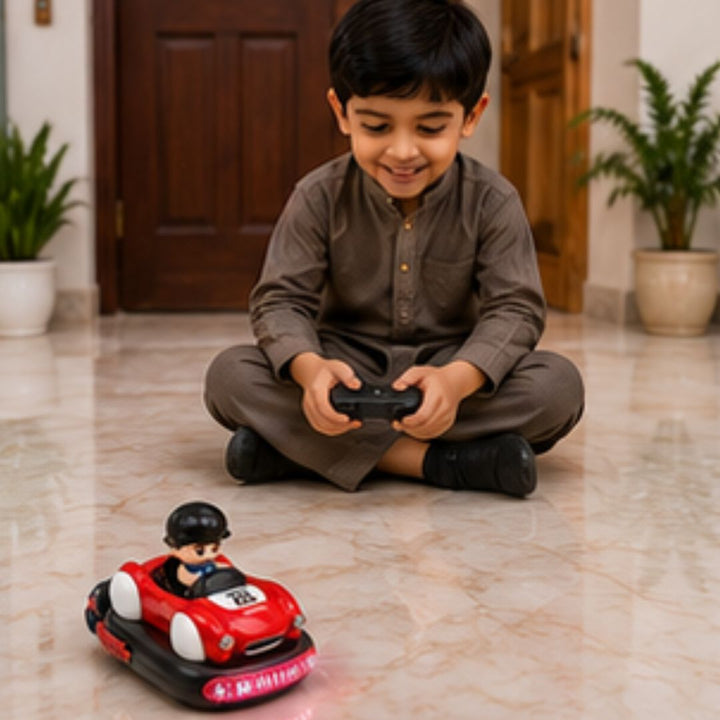 RC Ejection Bumper Car with Driver Pop-Up Action