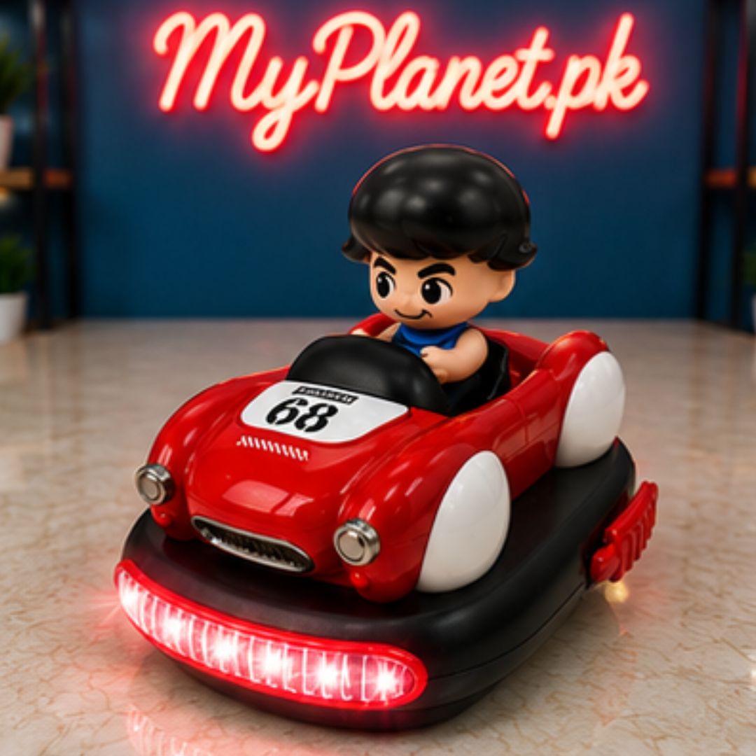 RC Ejection Bumper Car with Driver Pop-Up Action