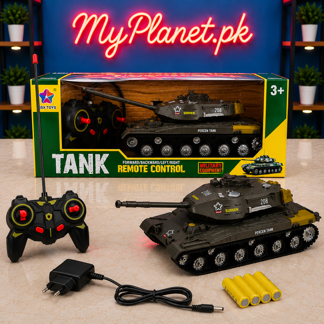 Rechargeable Remote Control Military Battle Tank Toy