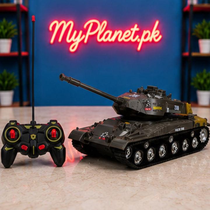 Rechargeable Remote Control Military Battle Tank Toy