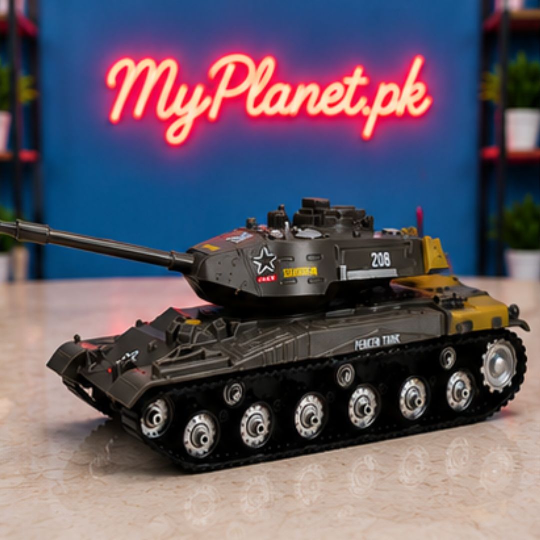 Rechargeable Remote Control Military Battle Tank Toy