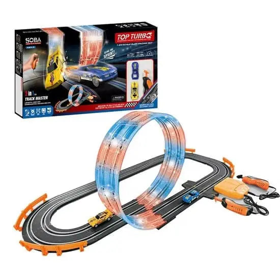 𝗦𝗵𝗮𝗿𝗸 𝗟𝗼𝗼𝗽 𝗔𝗱𝘃𝗲𝗻𝘁𝘂𝗿𝗲 𝗧𝗿𝗮𝗰𝗸 𝗦𝗲𝘁 – 𝟯𝟲𝟬° 𝗟𝗼𝗼𝗽 𝗥𝗮𝗰𝗶𝗻𝗴 𝗧𝗿𝗮𝗰𝗸 𝘄𝗶𝘁𝗵 𝟭:𝟲𝟰 𝗔𝗹𝗹𝗼𝘆 𝗖𝗮𝗿