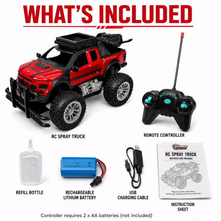 Remote Control Off Road Metal Jeep with Mist Spray  (1:18 Scale)