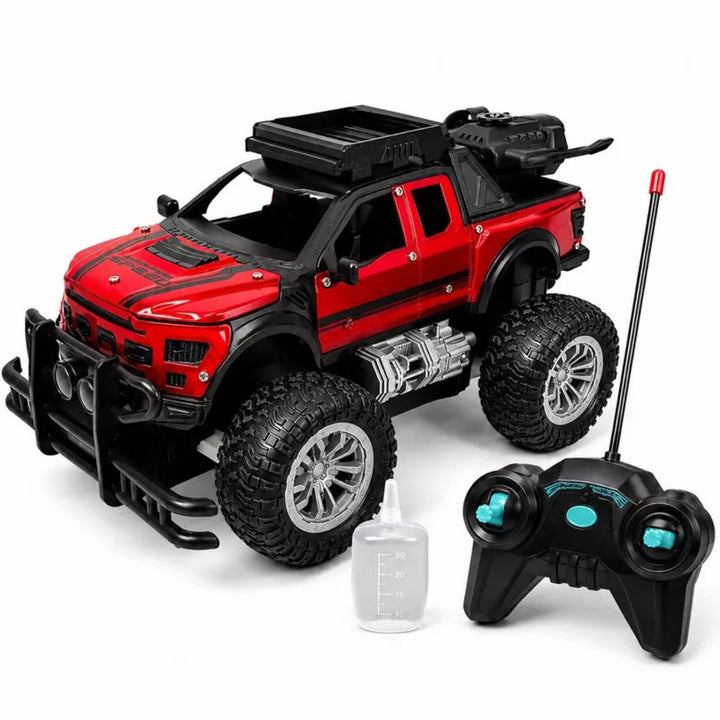 Remote Control Off Road Metal Jeep with Mist Spray  (1:18 Scale)