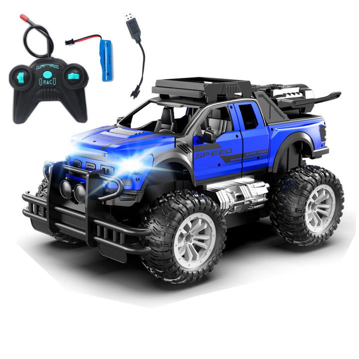 Remote Control Off Road Metal Jeep with Mist Spray  (1:18 Scale)