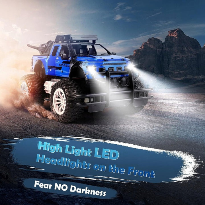 Remote Control Off Road Metal Jeep with Mist Spray  (1:18 Scale)