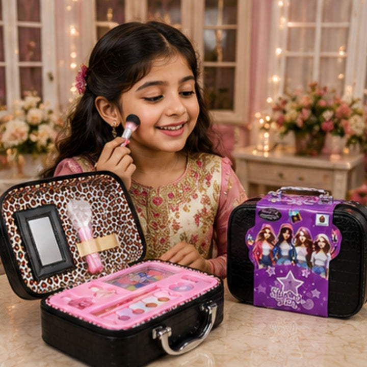 Shining Star Girls Makeup Kit with Carry Case