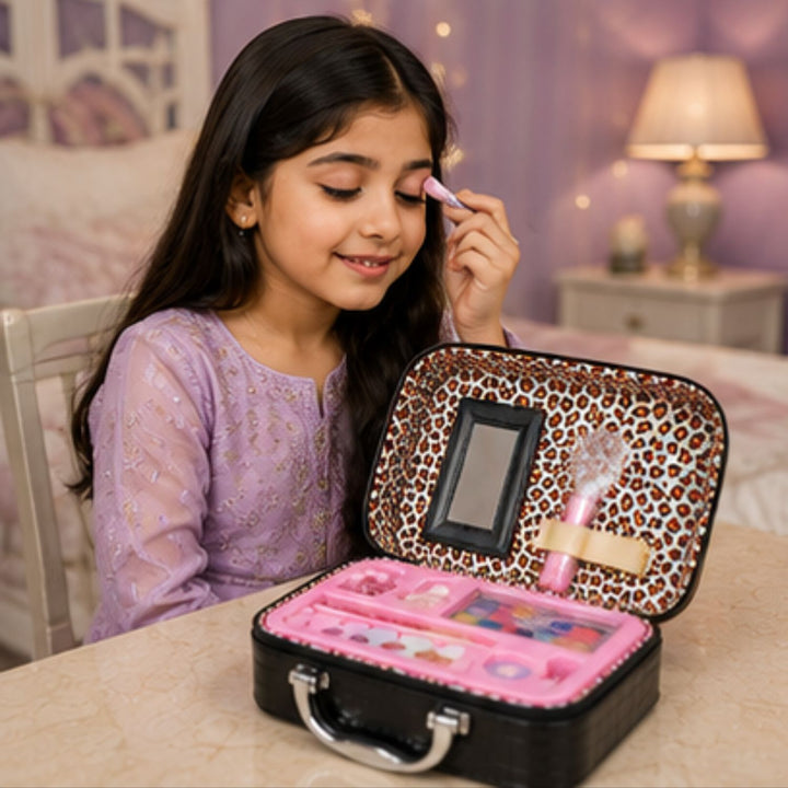 Shining Star Girls Makeup Kit with Carry Case