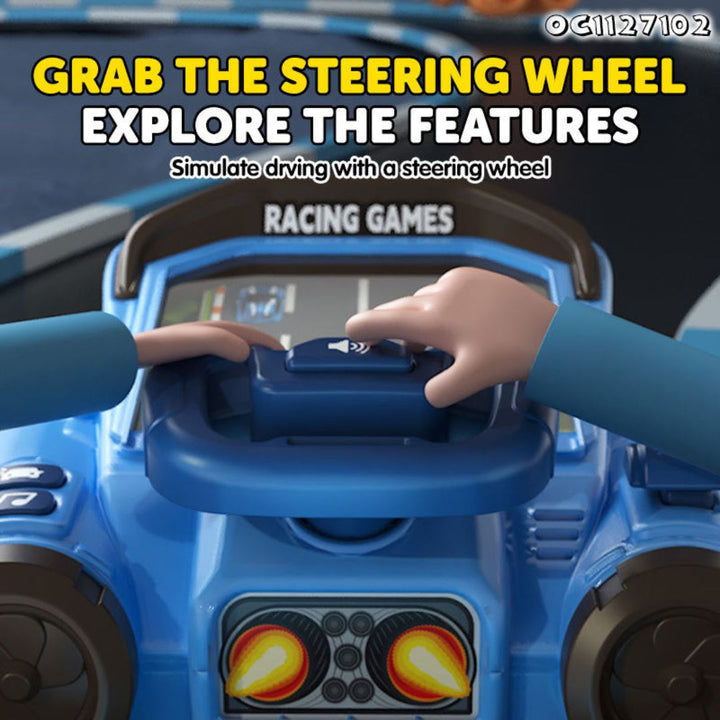 Simulation Console Steering Wheel Racing Car Adventure