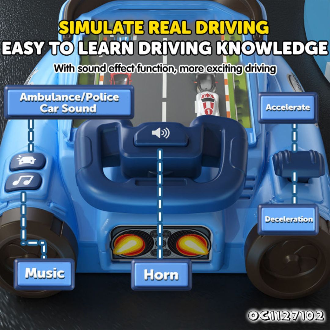 Simulation Console Steering Wheel Racing Car Adventure