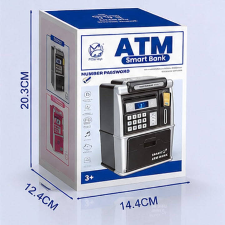 Smart ATM Bank Money Saving Toy with Password &amp; ATM Card