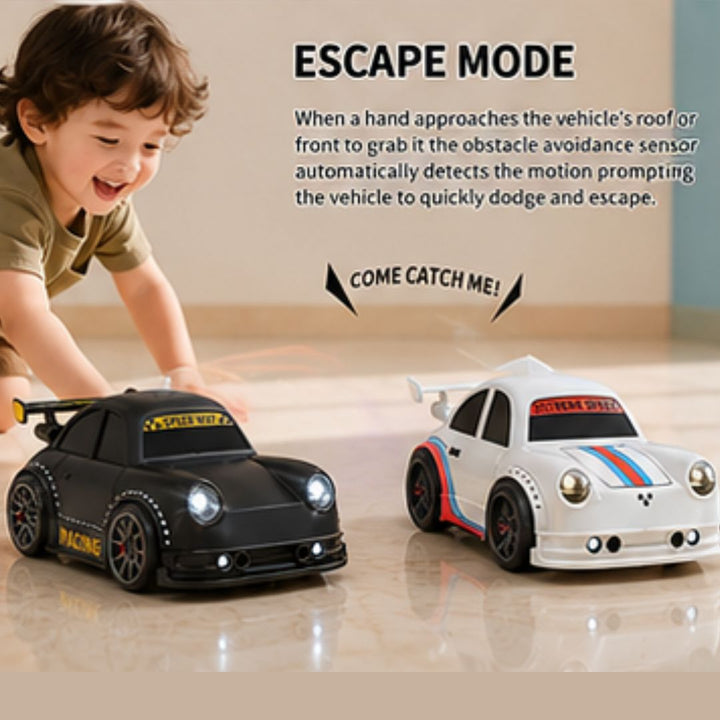 Smart Mini RC Follow Me Car with Escape Mode &amp; Remote Control