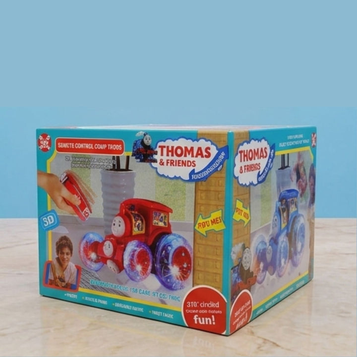 Thomas &amp; Friends-style Remote Control Musical Stunt Train with Lights