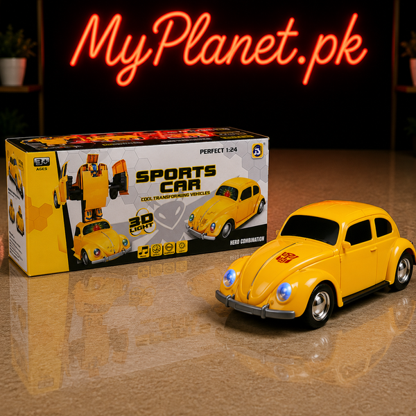 Transforming Bumblebee Beetle Car Toy