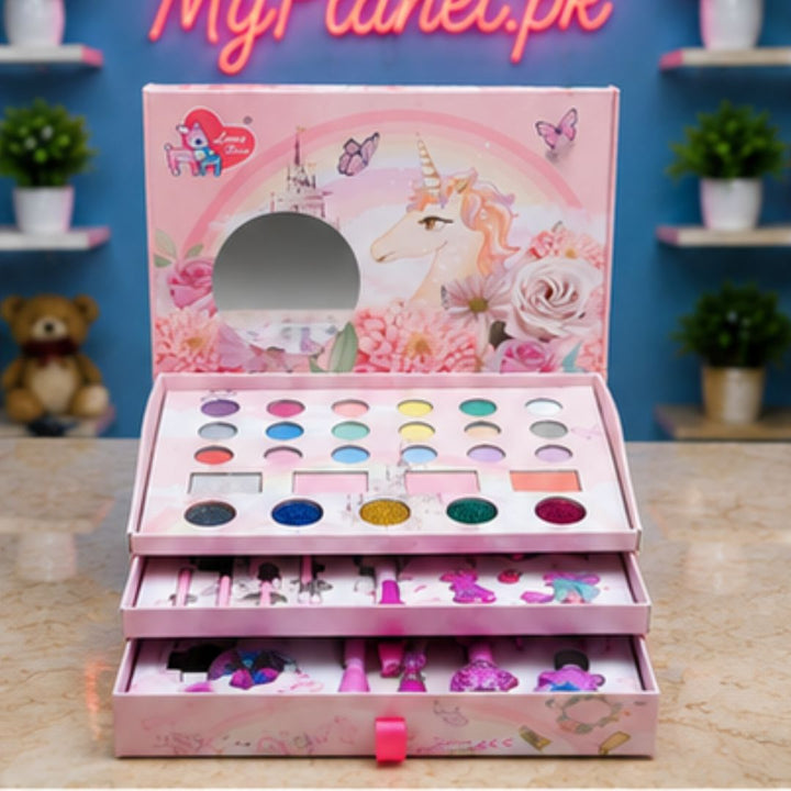 Unicorn DIY Makeup Box &amp; Beads Set for Girls