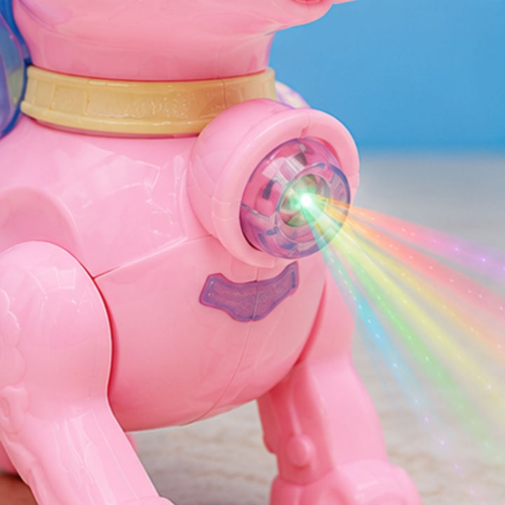 Walking Musical Pony Toy with Lights &amp; Sound