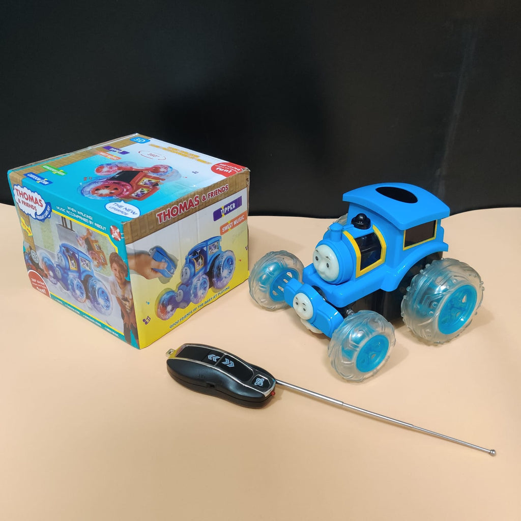 𝗥𝗲𝗺𝗼𝘁𝗲 𝗖𝗼𝗻𝘁𝗿𝗼𝗹 𝗧𝗵𝗼𝗺𝗮𝘀 𝗦𝘁𝘆𝗹𝗲 𝗠𝘂𝘀𝗶𝗰𝗮𝗹 𝗦𝘁𝘂𝗻𝘁 𝗧𝗿𝗮𝗶𝗻 𝘄𝗶𝘁𝗵 𝗙𝗹𝗮𝘀𝗵𝗶𝗻𝗴 𝗟𝗶𝗴𝗵𝘁𝘀 & 𝟯𝟲𝟬° 𝗙𝗹𝗶𝗽𝘀