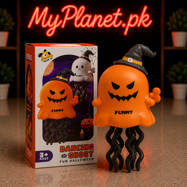 Wind Up Dancing Ghost Halloween Toy