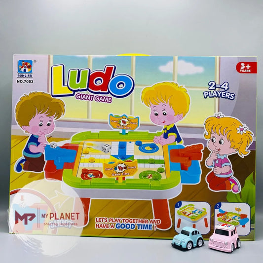 Multicolor Giant Ludo Game 2-4 Players