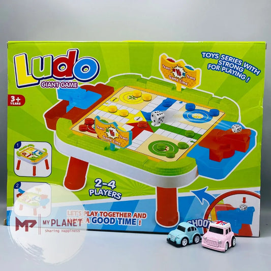 Multicolor Giant Ludo Game 2-4 Players